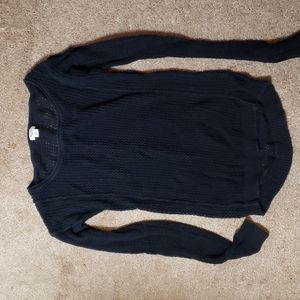 Fish net knit sweater